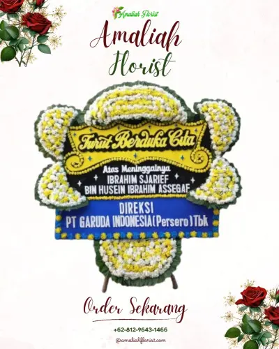 Papan Bunga Duka di Tanjungagung Raya